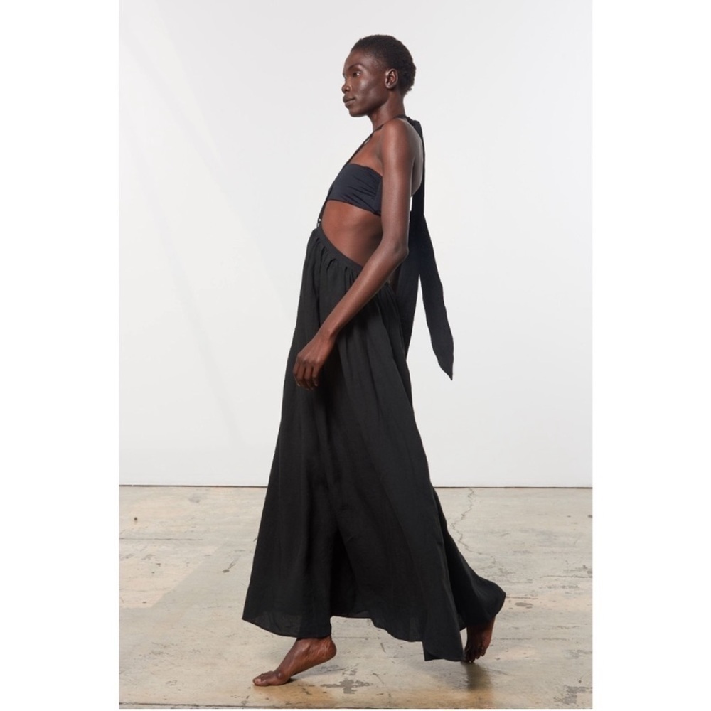 Mara Hoffman Graziella Scandinavian Lagenlook Linen Convertible Skirt Dress XS - Picture 4 of 15